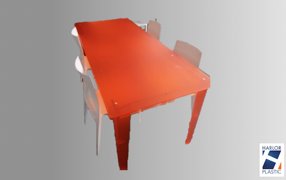 TABLE DE RÉUNION HARLOR PLASTIC FABRICATION SUR MESURE MEUBLE PLASTIQUE DESIGN MOBILIER PLEXI TABLE BUREAU EQUIPEMENT STAND SALLE DE REUNION SHOWROOM CONSOLE PLEXI PUPITRE DE CONFÉRENCE PLEXI AUVERGNE RHONE ALPES LOIRE 42 SAINT ETIENNE LYON 69 FRANCE LA TALAUDIERE